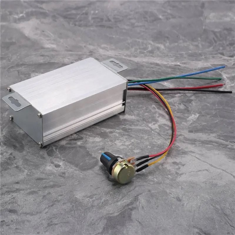 ABVT-5X Motor Speed Controller DC9V 12V 24V 48V 60V 20A PWM Motor Speed Controller Regulator Driver 0-1200W Adjustable