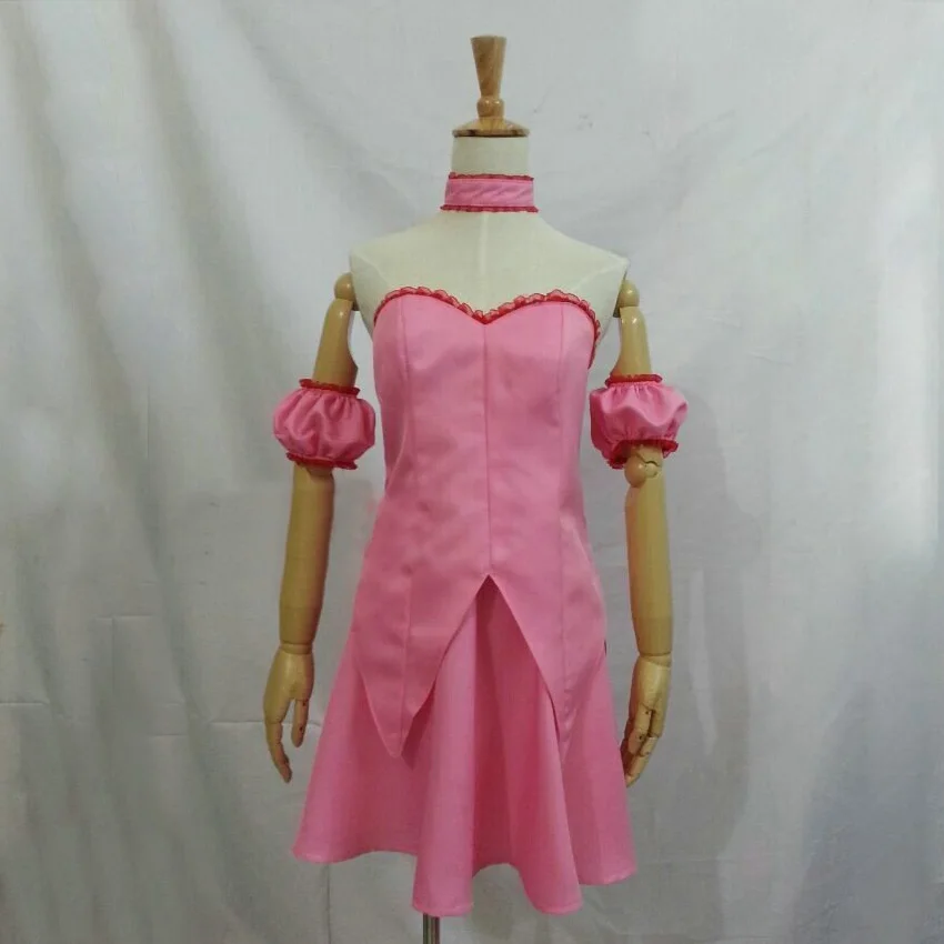 

Tokyo Mew Mew Ichigo Momomiya Cosplay Costume Halloween Cos Christmas Custom Made Any Size