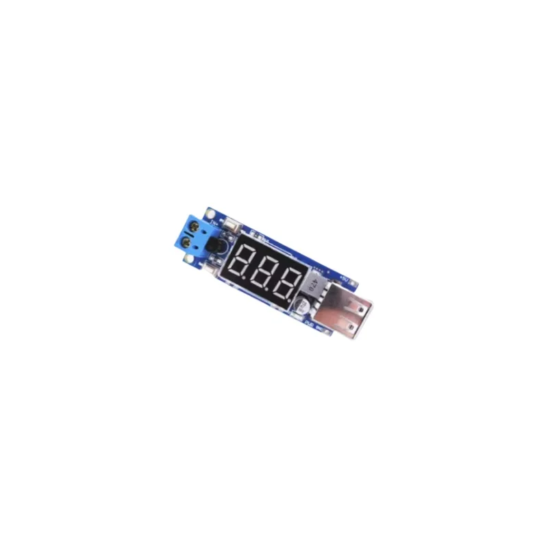

DC-DC Voltage Reduction Power Module Vehicle Battery Voltage meter +5V USB Charging Mobile Phone Intelligent Module