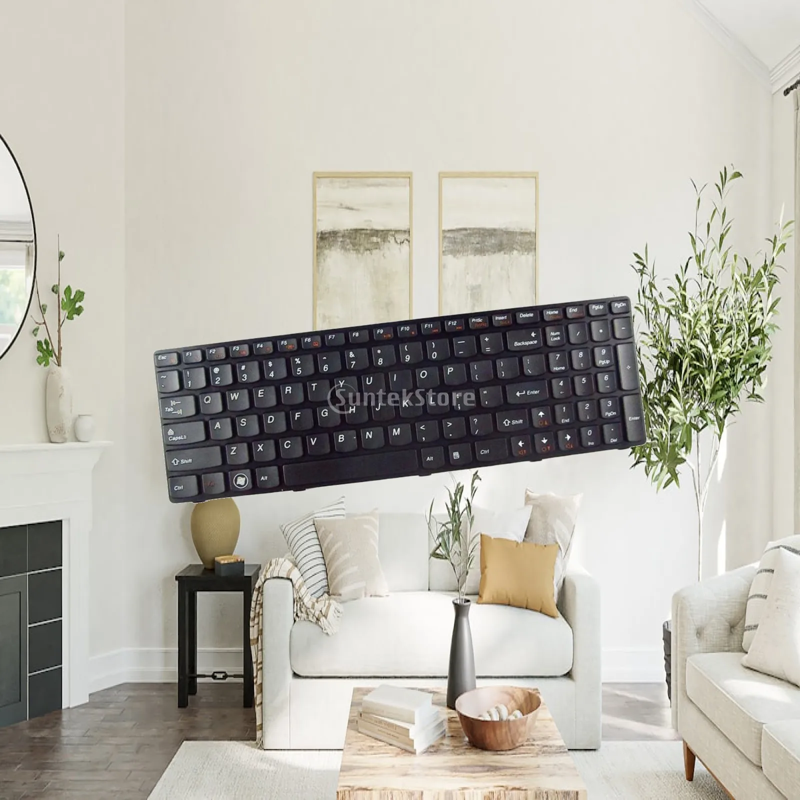 ABS Plastic Slim Full Size Keyboard Replacement for Lenovo Ideapad G560A G565 Z560 Z560G Z565