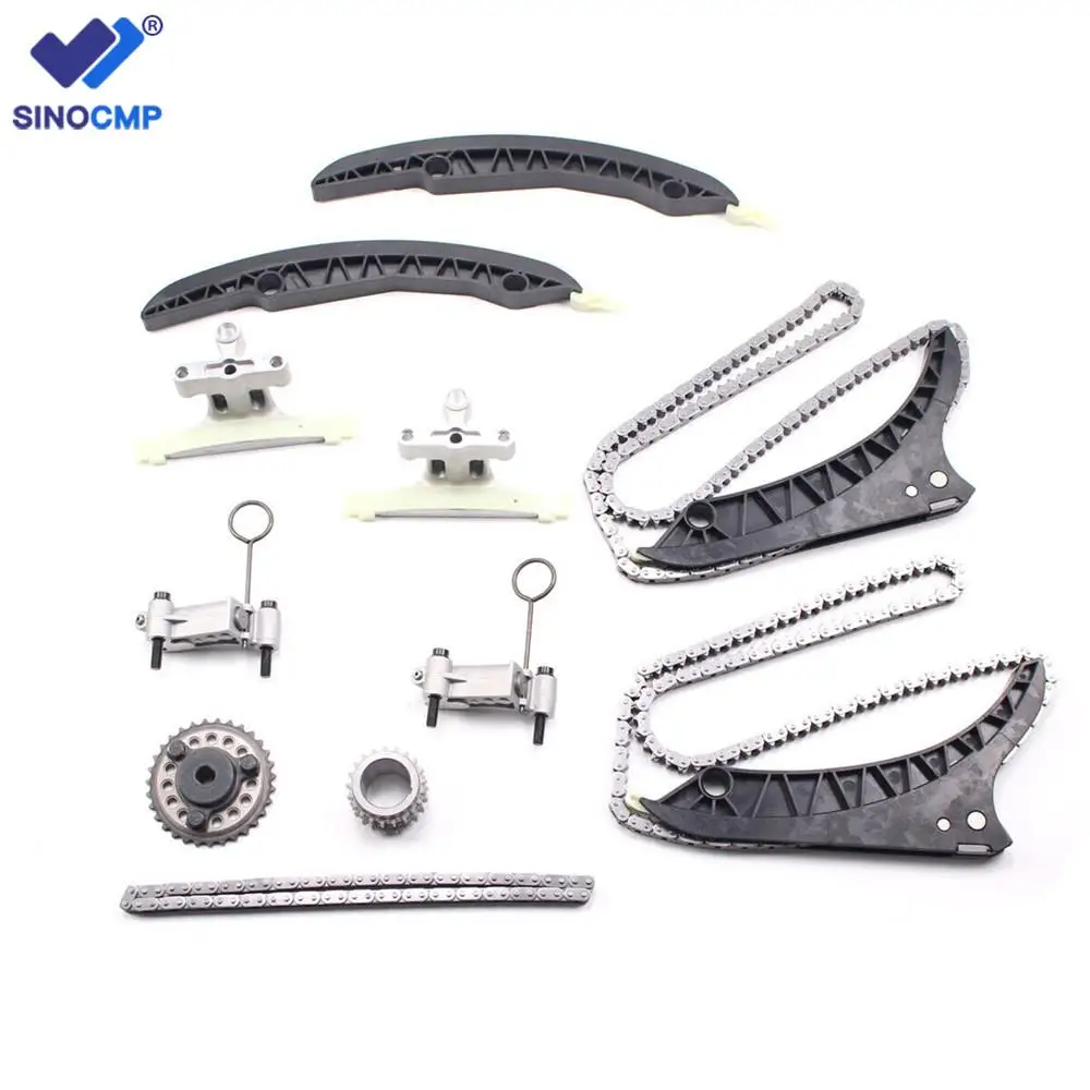 New N63B44A Timing Chain Kit Camshaft VVT Gear set for BMW 550i 750i X5 X6 F10 E70 E71 S63B44A N63M20A 4.4L V8 DOHC TURBOCHARGED