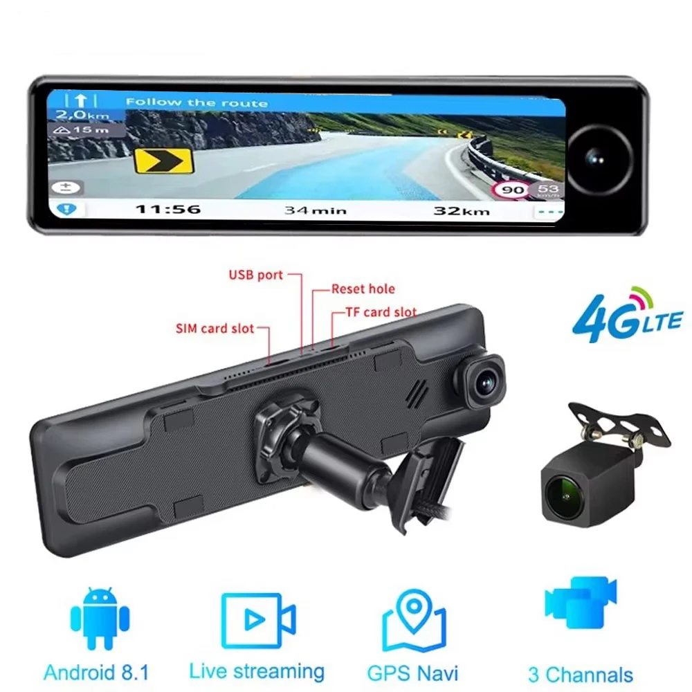 10.1" Ips 3 Camera …