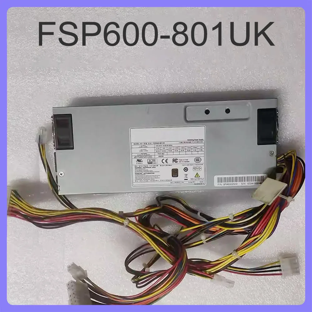 For FSP Grout 600W 1UServer Power Supply 100～240V 600W FSP600-801UK