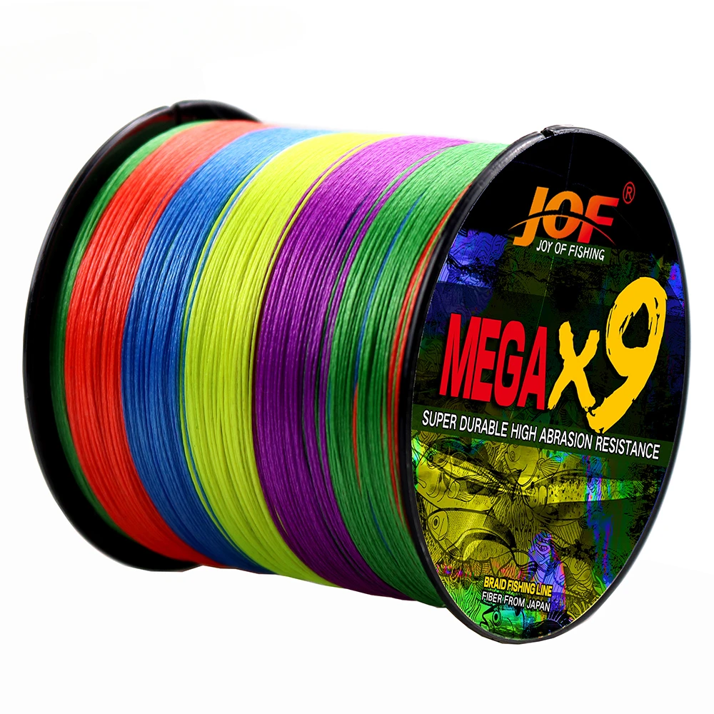 High Quality Fishing Line X9/16 Strands 300m 4 Color 20-200LB Multifilament Super Strong PE Braided Main Wire 0.14mm-0.8mm Pesca