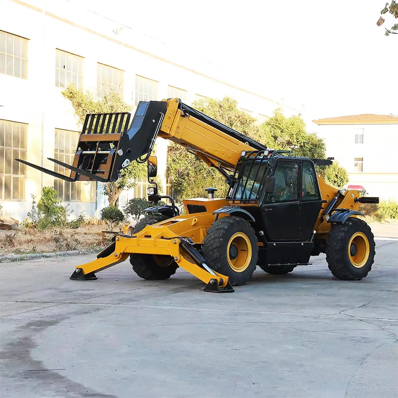 Multi Purpose 3 Ton Telehandler With Various Attachments For Construction Site Professional Manufacturer Direct Sale Support