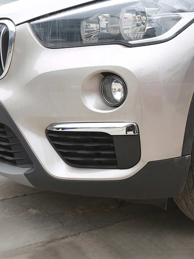 

Для BMW X1 F48 2016 2017 2018 2019, аксессуары, передняя фара автомобиля, противотуманные фары, накладка на брови