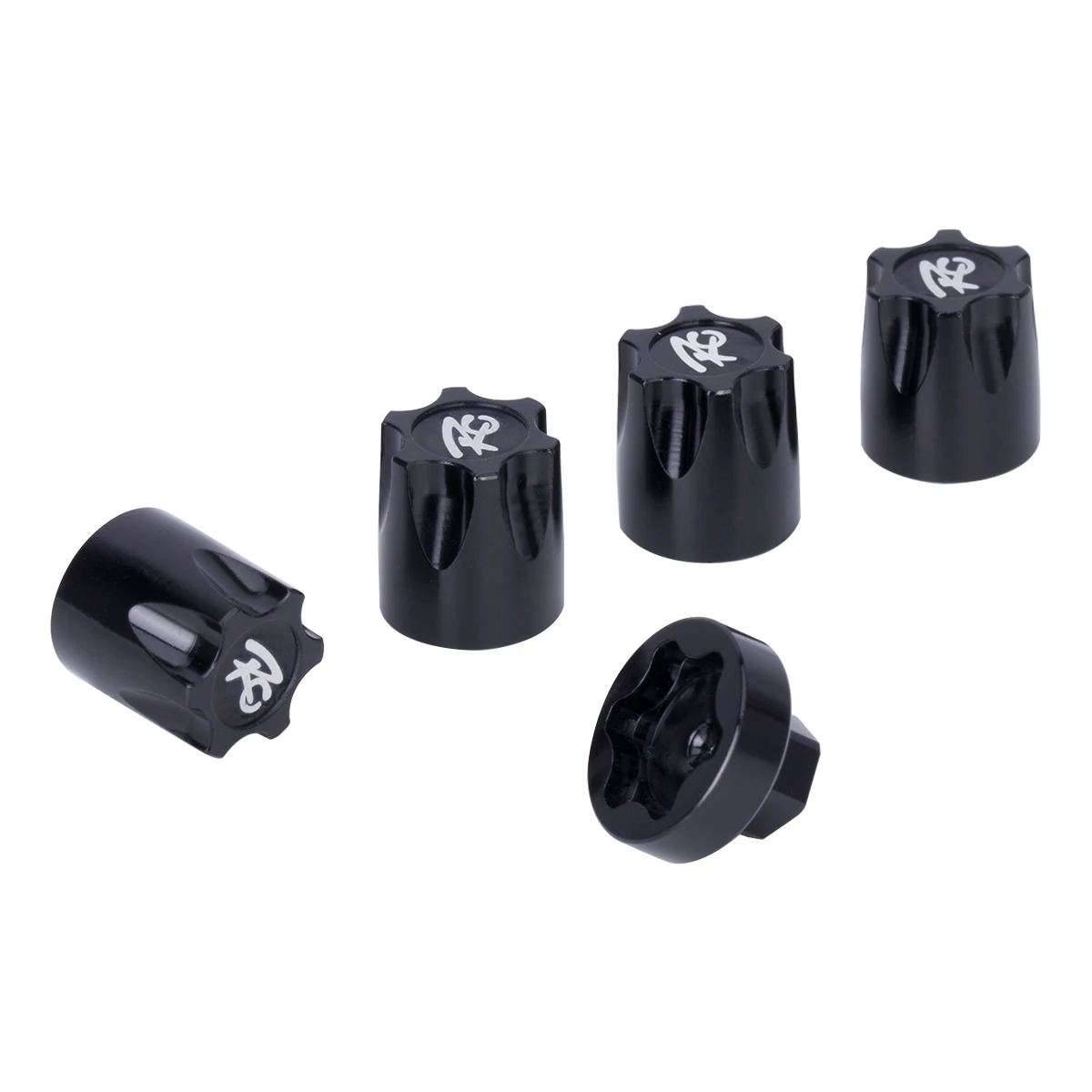 Metal Wheel Rim Center Cap Dust Cap M4 Nut 4PCS for 1/10 RC Crawler Car Axial SCX10 D90 TRX4 TF2 CC01 Capra Upgrade