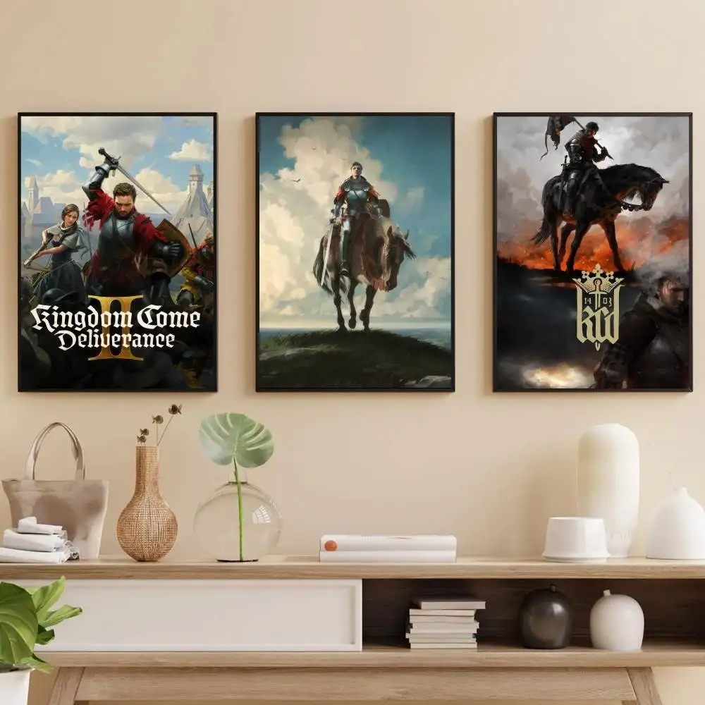 ملصق K-Kingdom Come Deliveryance II ملصق فني ذاتي اللصق مقاوم للماء لغرفة المقهى والبار #1