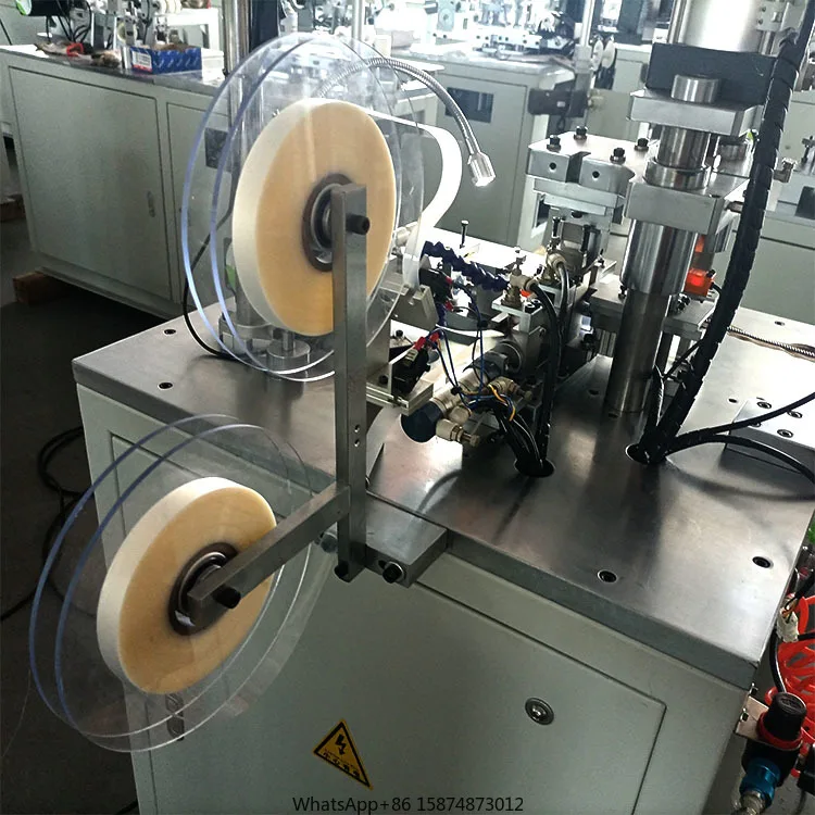 Automatic Open End Delrin Zipper Film Welding Tape Sealing Plastic Zipper Making Machine