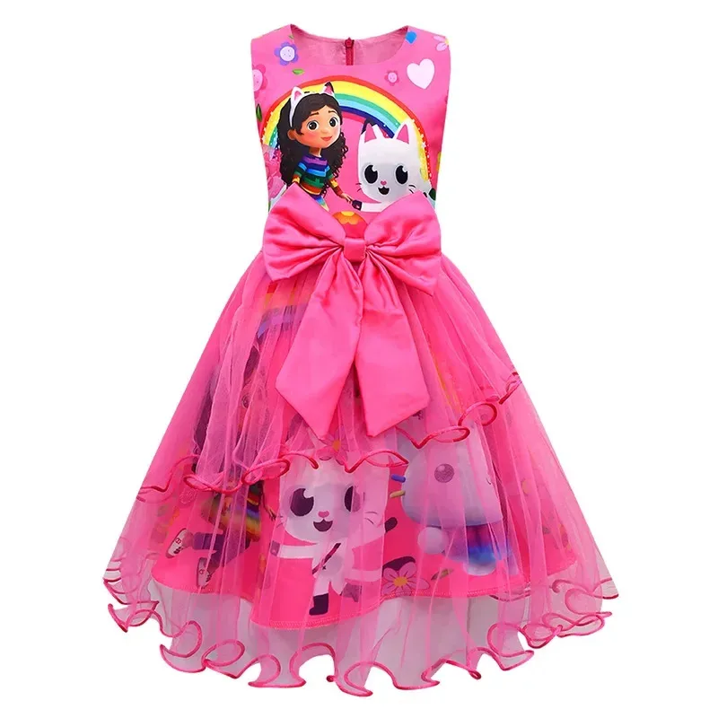 

Kids gabbys costume hairband G-gabbys-Dollhouse clothing Mercat dress animals smiling cat car cat Gaby girl dress