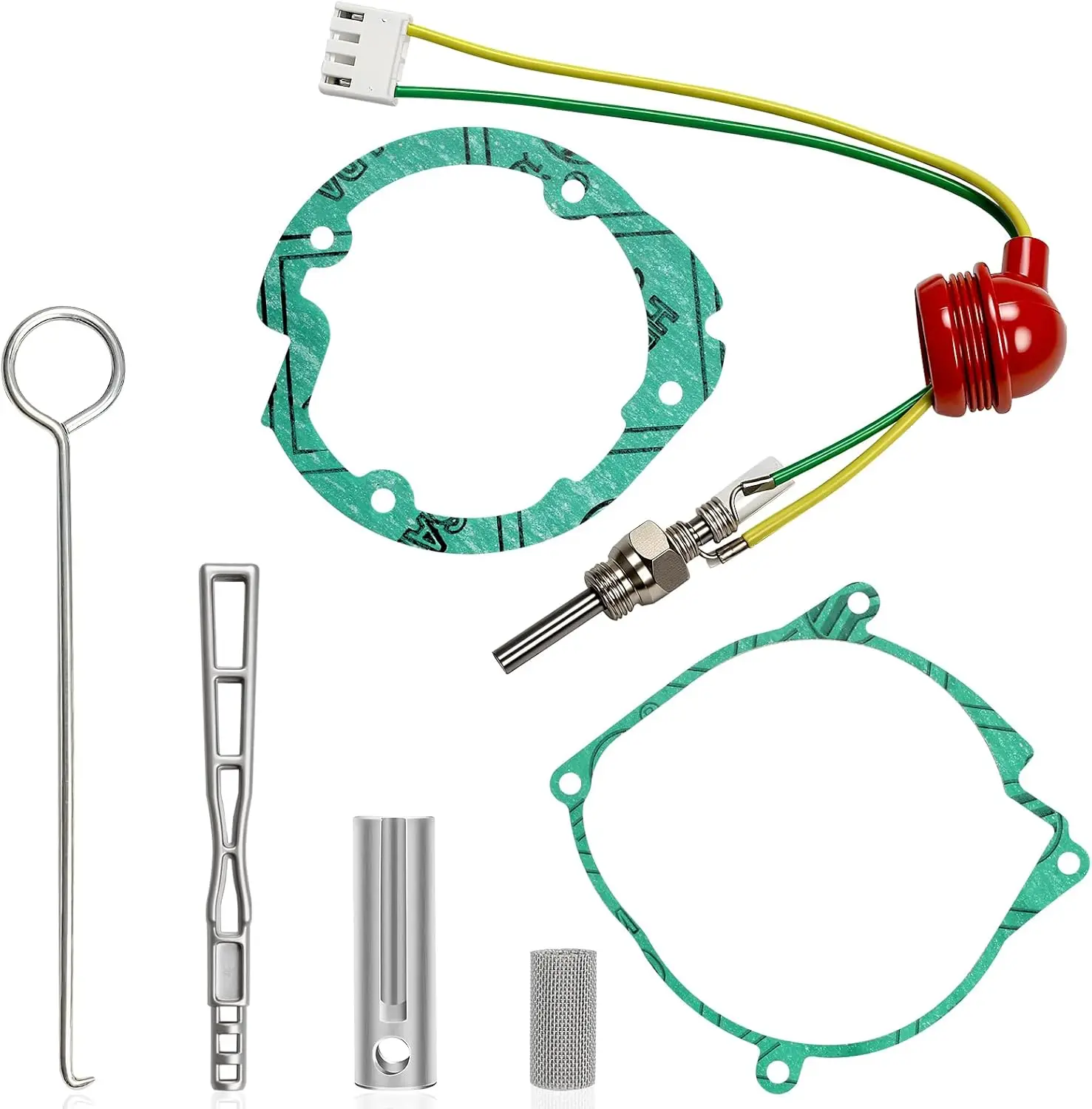 

Glow Plug Repair Kit 12V 24V 5KW 8KW for Car Heater with Filter