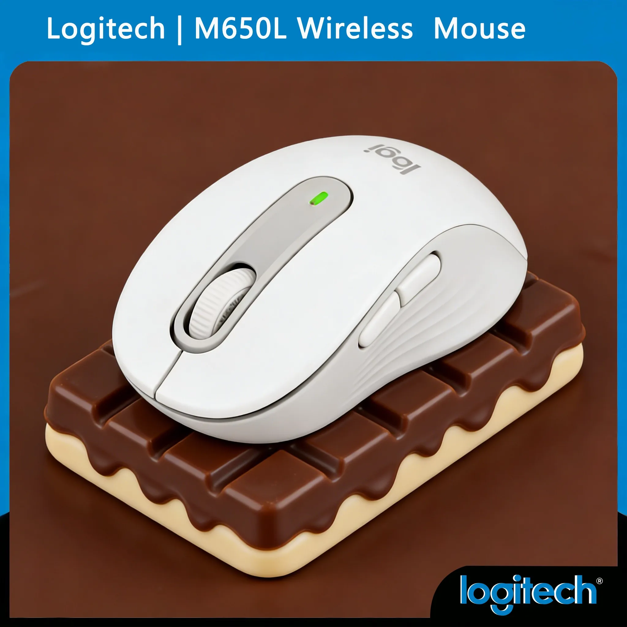 

Logitech M650/M650L Full-Size Office Mouse - Secure Grip for Office Tasks