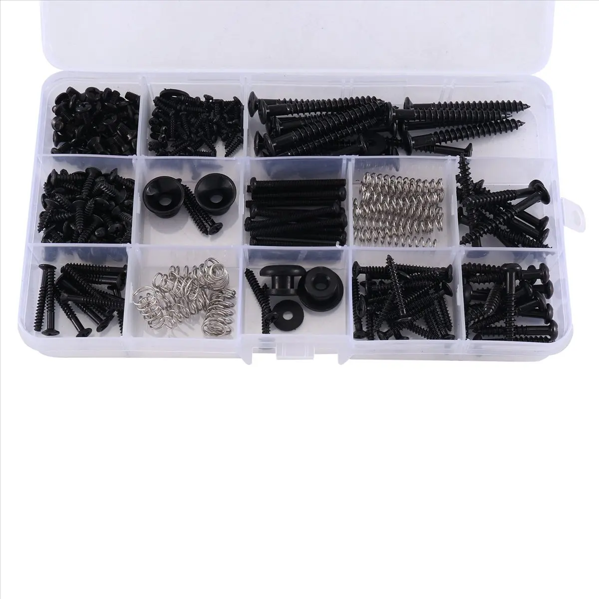 

Мода ~ коробка с винтовым рукавом, винты для накладки гитары, крышка, винт, аксессуары, набор винтов с задней пряжкой, 262 шт.