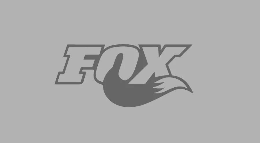 قطعة واحدة من ملصقات Fox Shocks Motocross MX من الفينيل مقطوعة بالقالب - شارات مقاومة للماء، ديكور خارجي متين للسيارات وركوب الدراجات