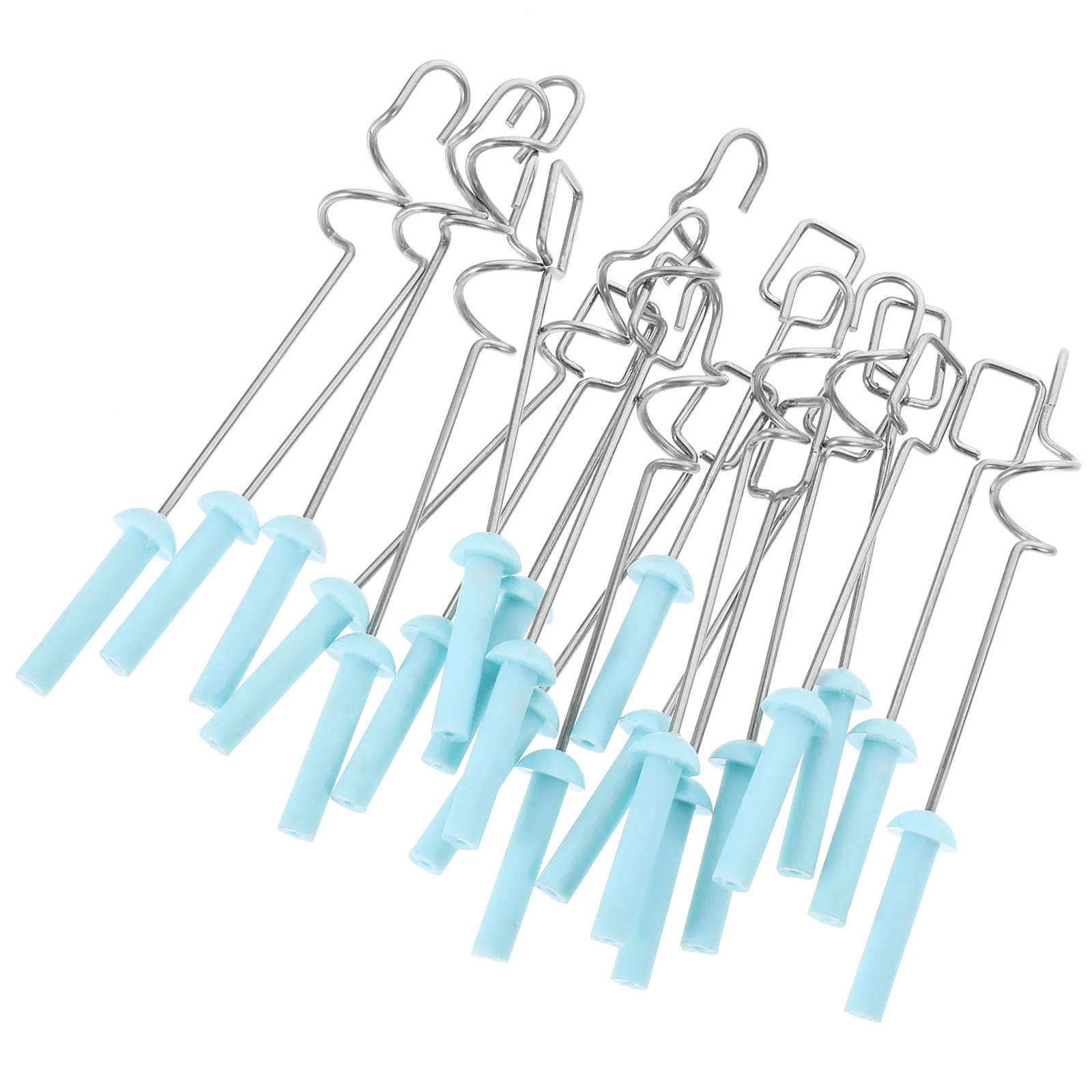 

20pcs Spiral Pigment Mixer Stainless Steel Plastic Electric Agitator for Glue Paint Powder Festival Use