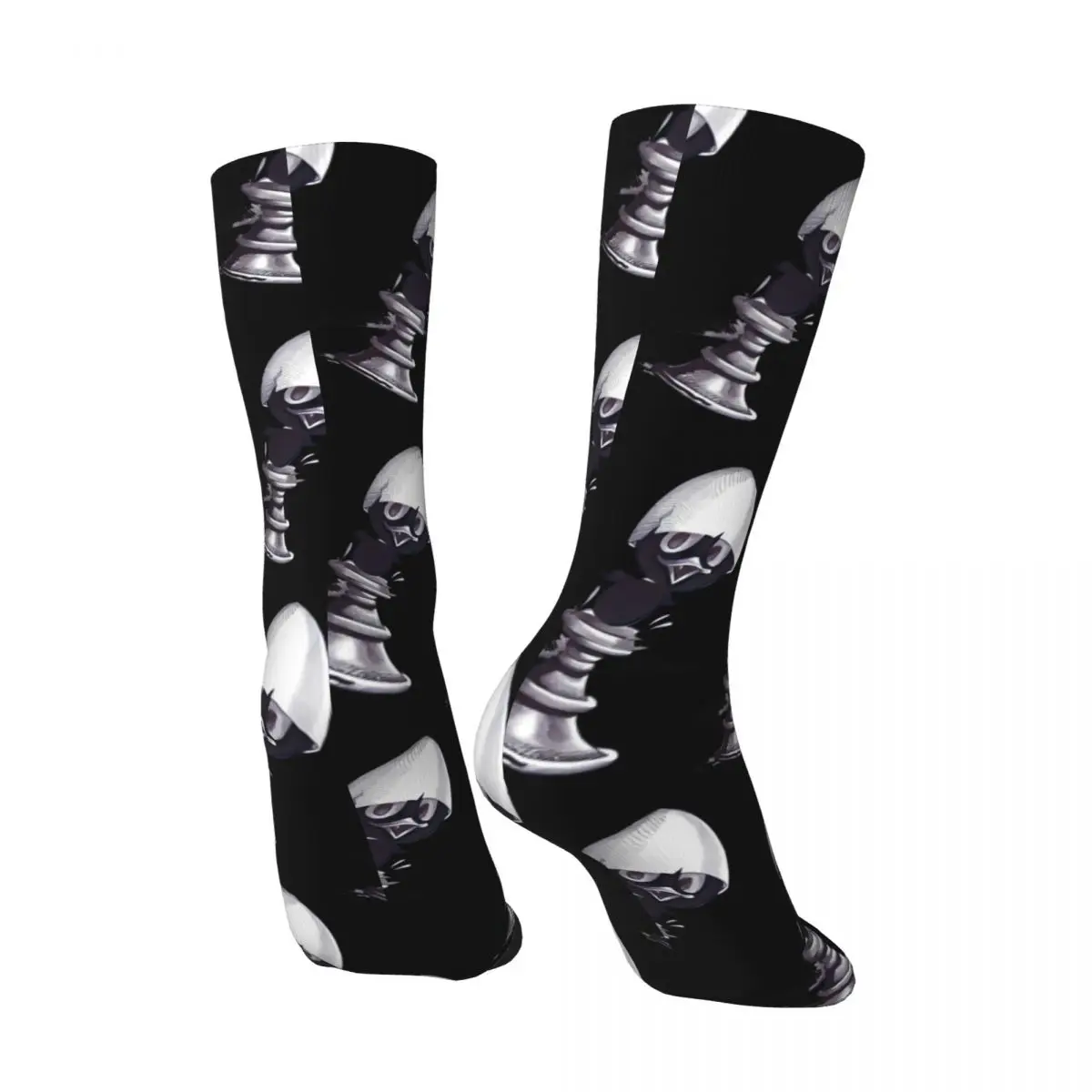 Hip Hop Retro New 2024 Crazy Men's compression Socks Unisex Calimero Harajuku Seamless Printed Funny Novelty Happy Crew Sock