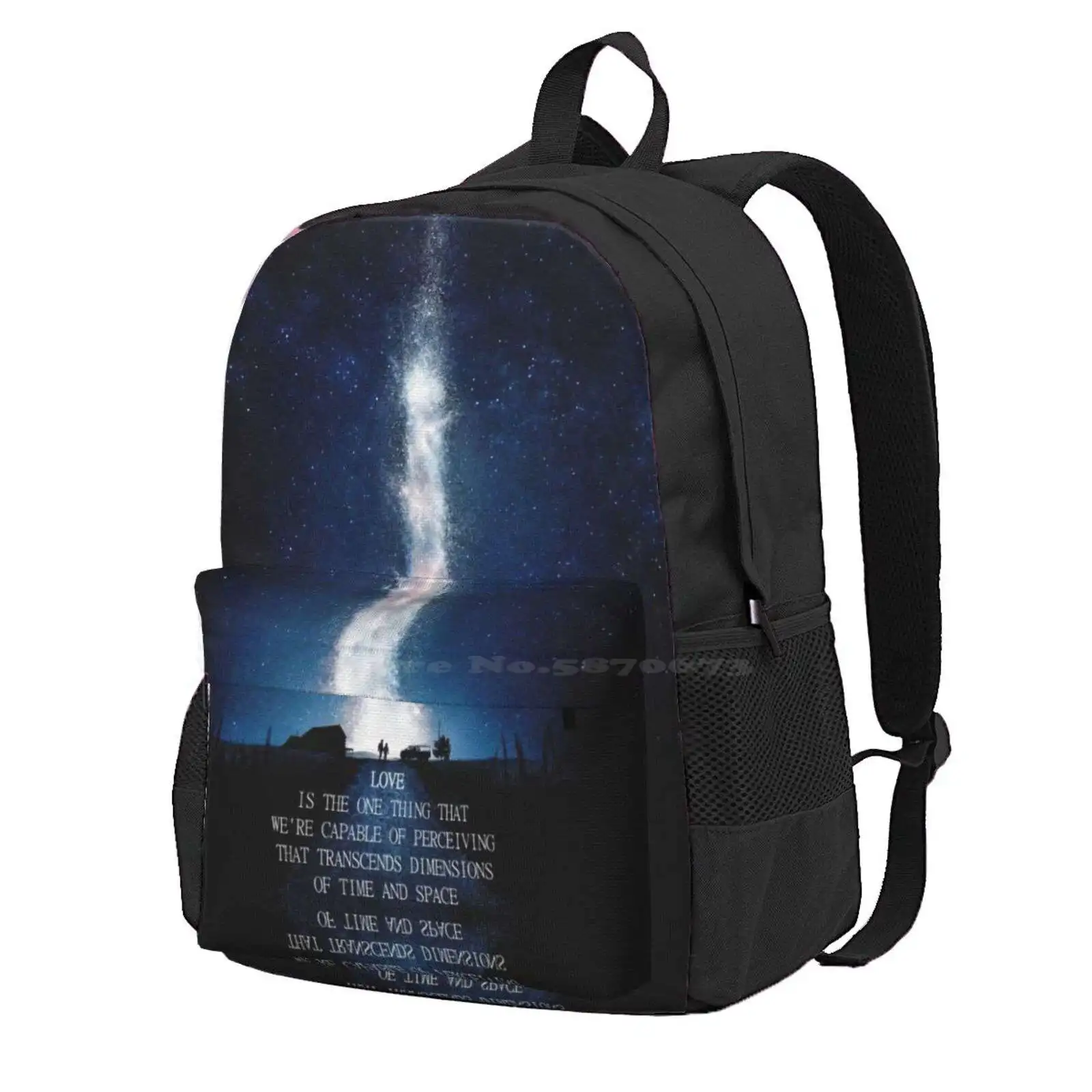 

Interstellar - Love Quote Hot Sale Schoolbag Backpack Fashion Bags