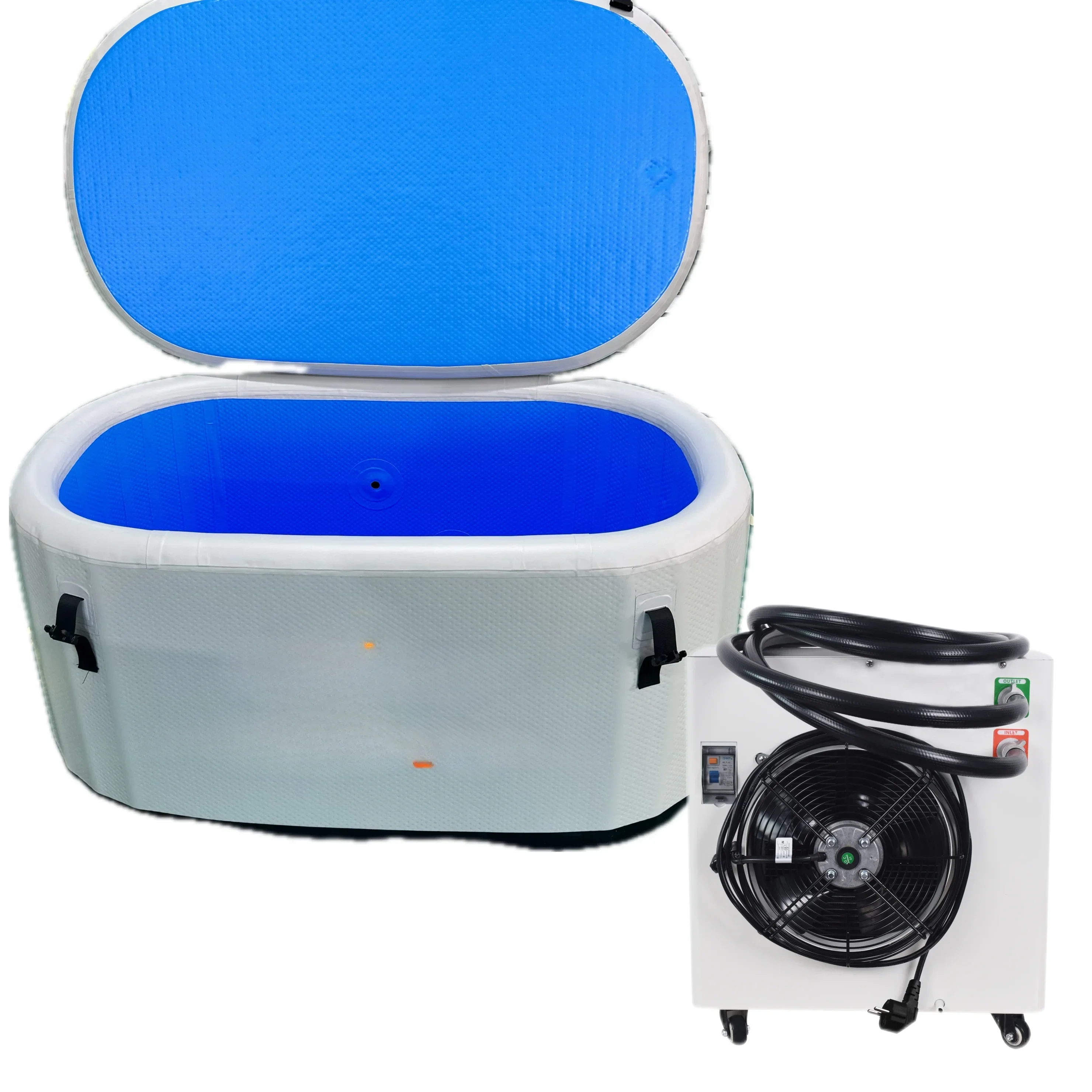 Outdoor Inflatable bath tubs for one person ice bath tub cold plunge for garden Water Chiller Ice Bath Long Service Life