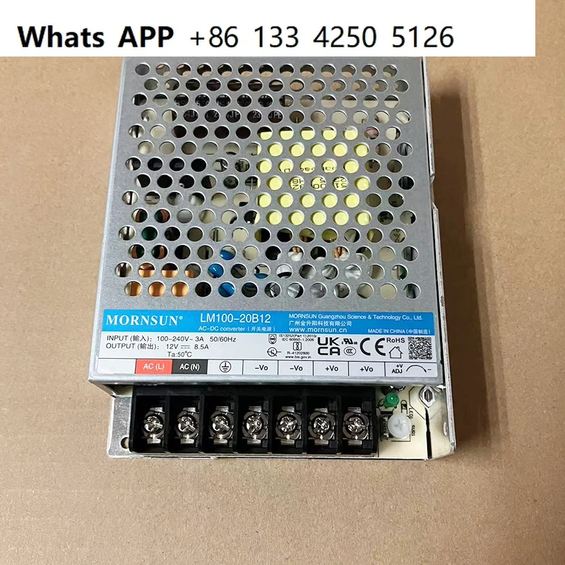 

Импульсный источник питания LM100-20B12 LM100-20B24 LM100-20B48 Jinshengyang 100 Вт