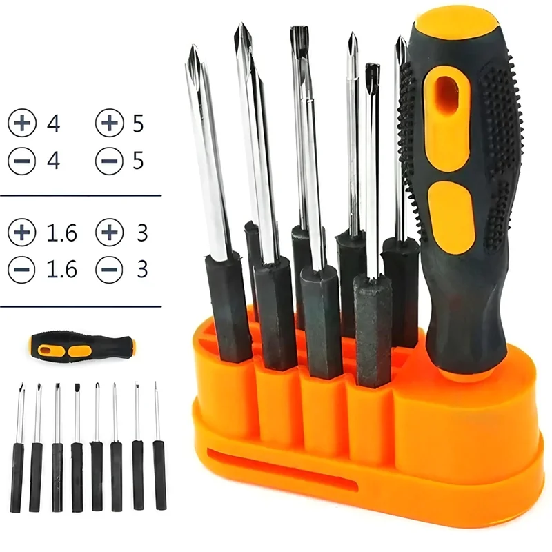 A04G-Multifunctional 8-In-1 Screwdriver Set(2 Sets)- Repair Tool Kit For Mobiles, Computers, Various Interchangeable Heads