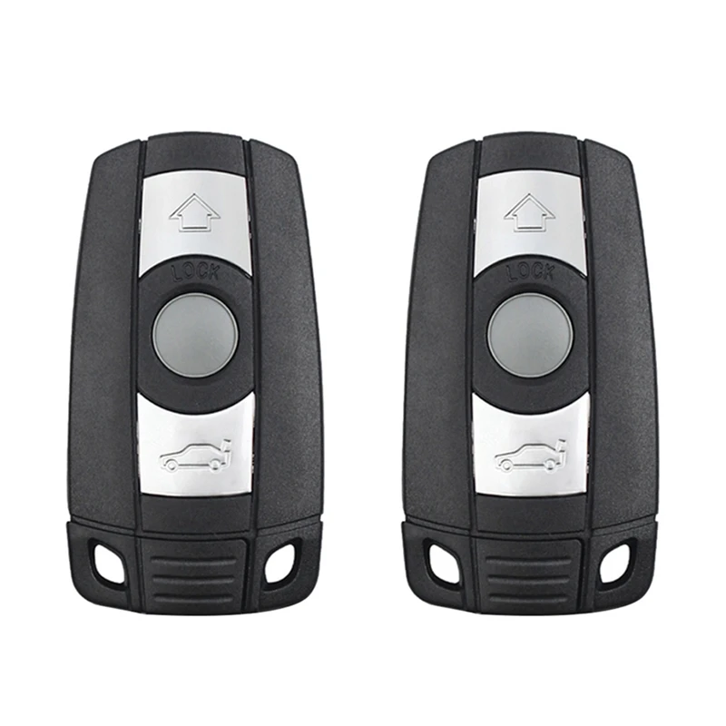 

2X Car Remote Smart Key For BMW 1/3/5/7 Series E90 E91 E92 E60 Car Keyless Control ID46 PCF7945 Transmitter Chip 315MHZ