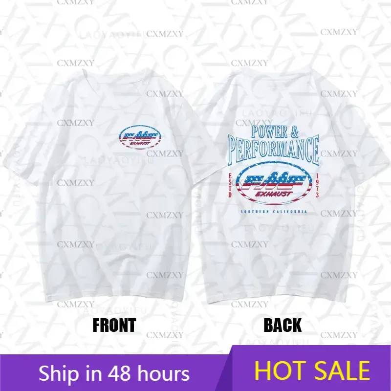 

Hot Sale FMF Racing Exhaust Ama Motocross Tee Round Neck Fashion Clothing Short Sleeves Summer Mens Cool Top 100%Cotton T Shirt