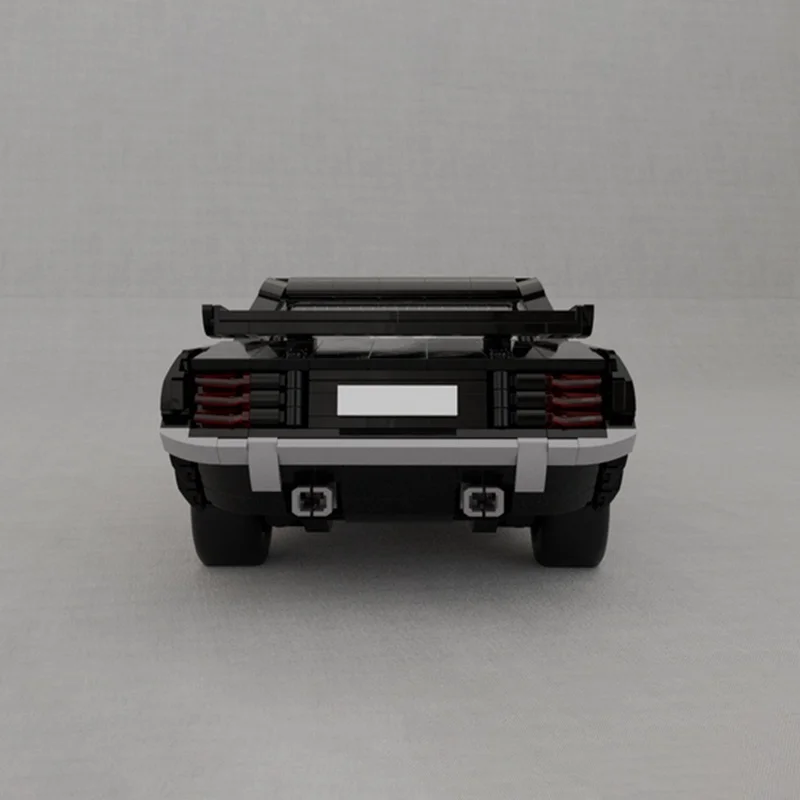 1507 قطعة MOC CUDA Black Creator Experted نموذج اللبنات العمارة تجميع هدية الكريسماس ألعاب إبداعية تعليم الأطفال #3