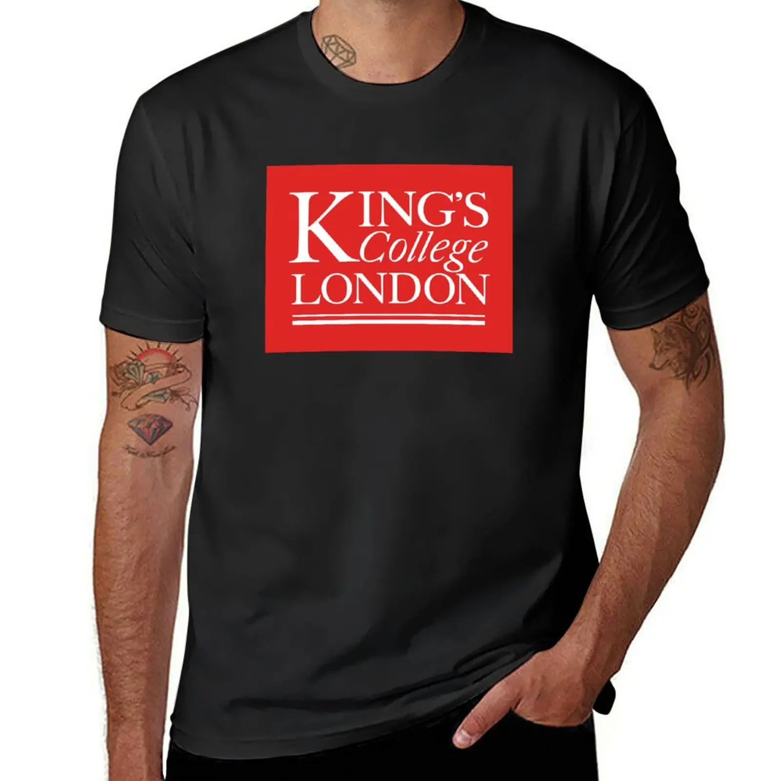 

The King's College London logo T-Shirt tops vintage anime shirt luxury designer summer 2025 mens graphic t-shirts pack