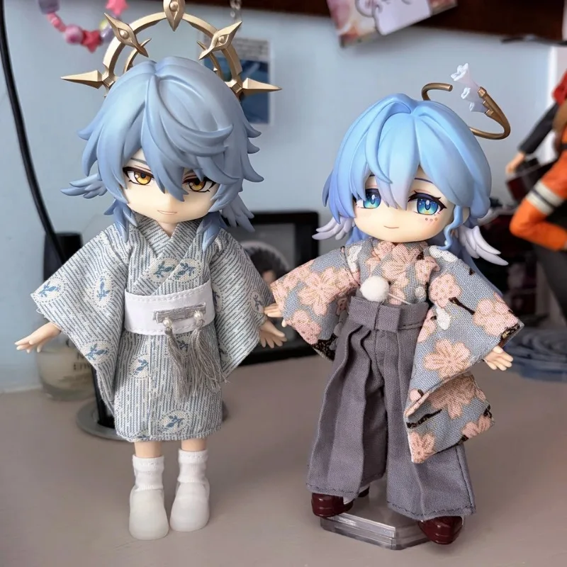 Maßstab 1:12, männliche/weibliche Kimono-Yukata-Puppenkleidung, handgefertigtes Zubehör für Ob11-Actionfiguren, Gsc Uf Body – Detail 1