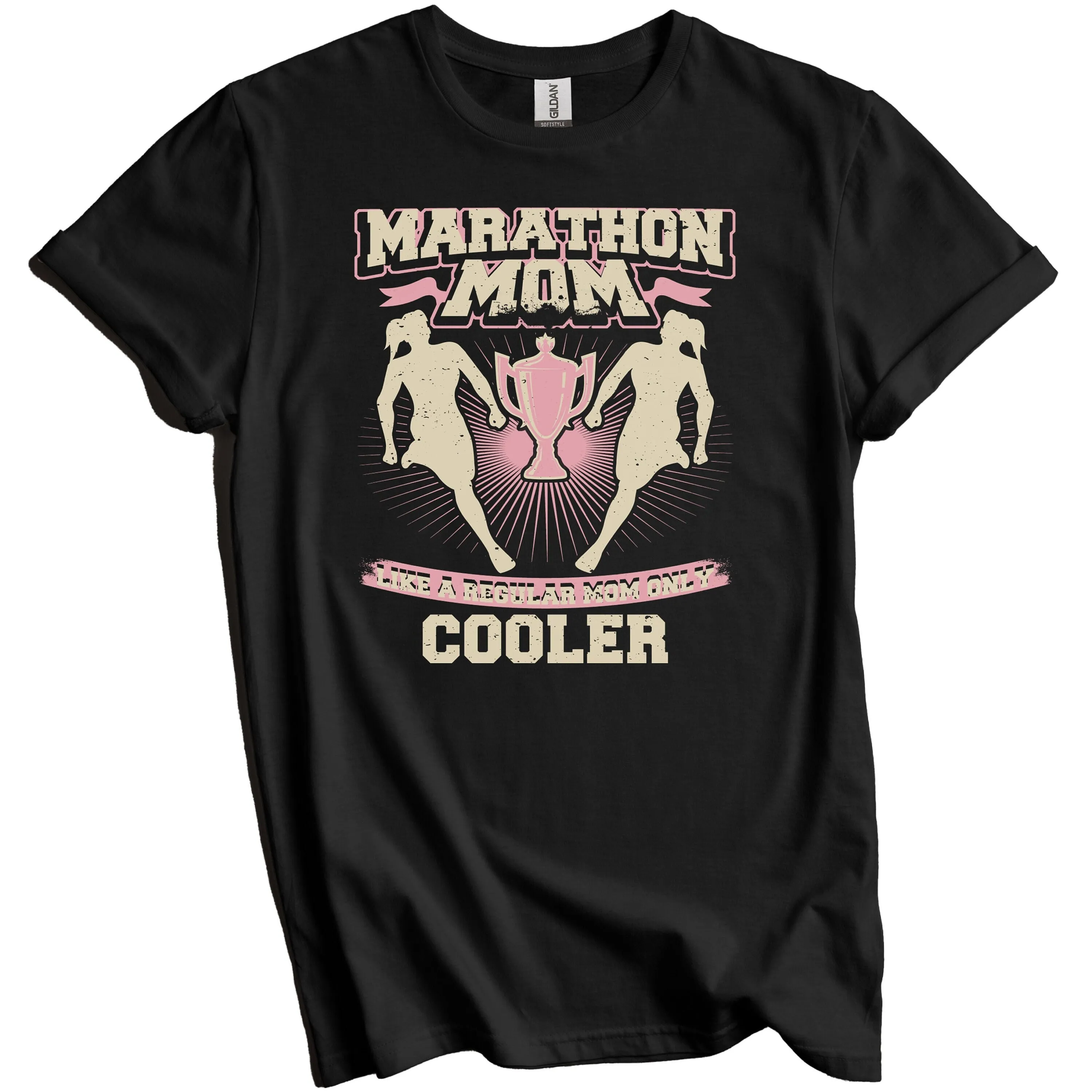 Marathon Mom Like A Regular Only Cooler Funny T Shirt Mother'S Day For Runner