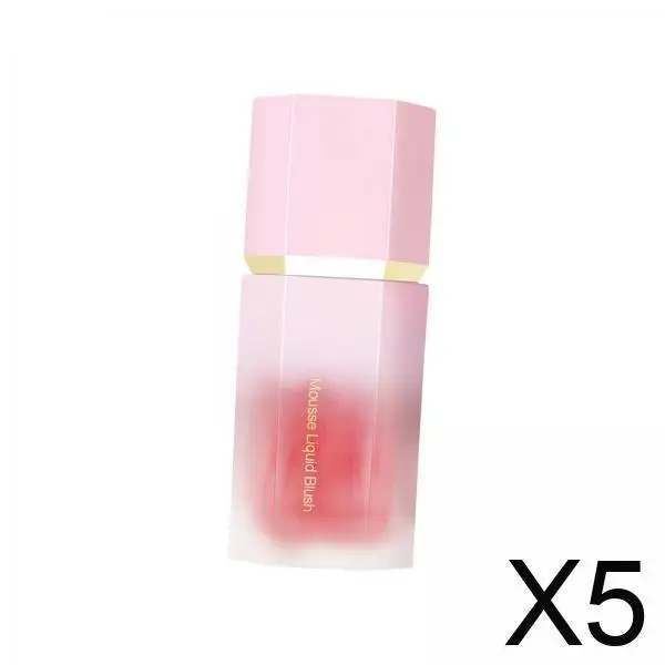 Cheek Blusher Palette Liquid Blush Smudge Proof Effortless Blend Makeup for Girls Women Daily Facial Beauty