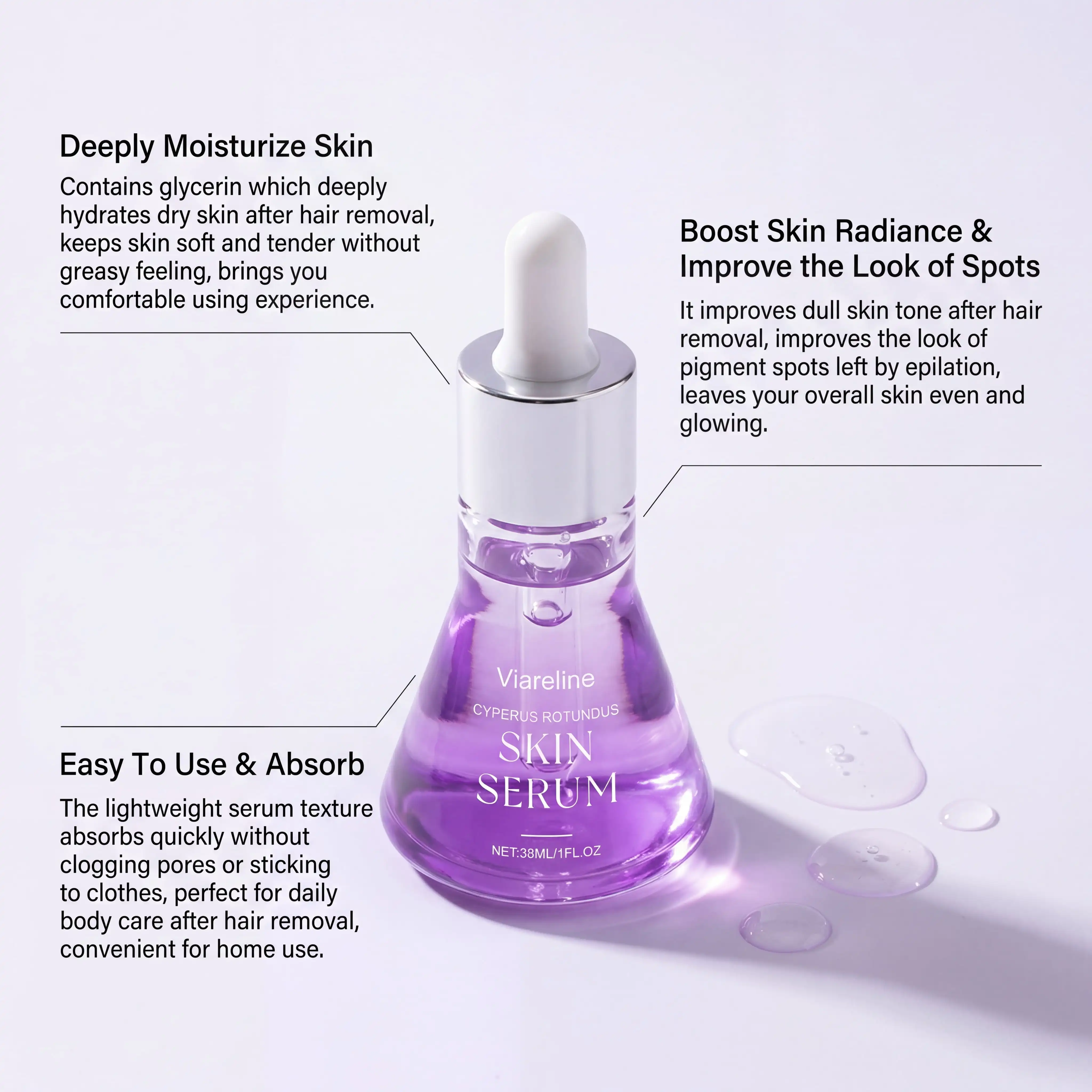 Post Hair Removal Care Serum S - огляд і ціна Hair Care Cream
