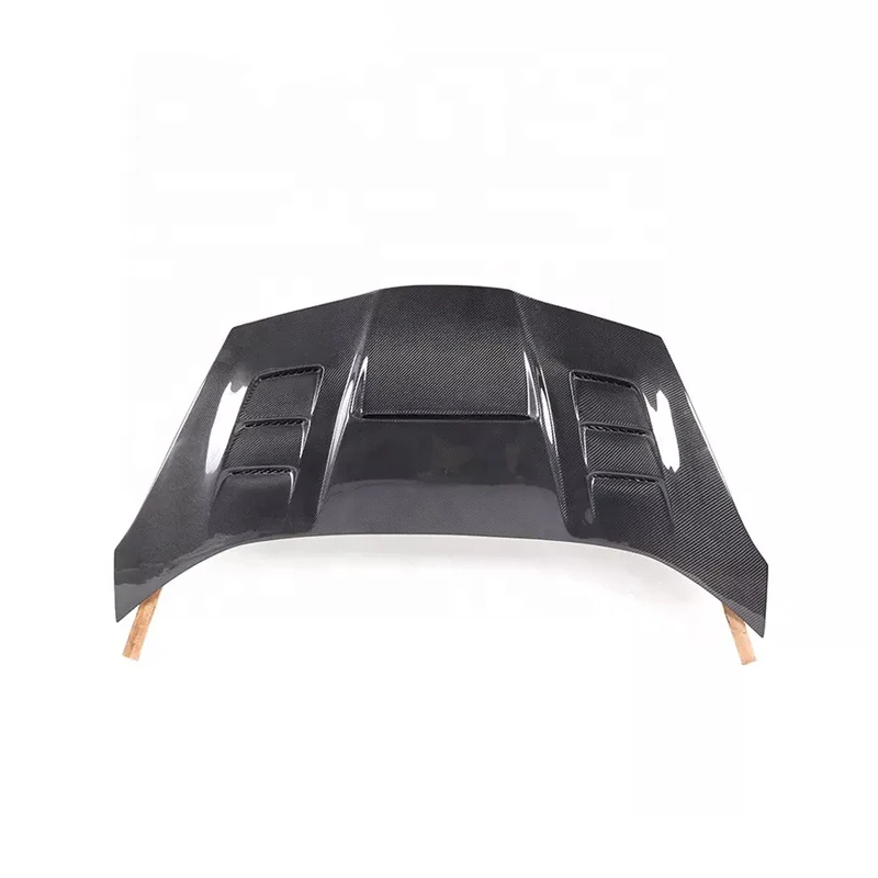 

Langyu 09-13 Car Exterior Accessories Engine Cover Carbon Fiber Front Bonnet for Honda Fit Upgrade LY Style Engine Hood