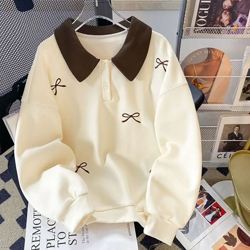 قمصان نسائية للعرق ملابس إيمو أنماط مموهة ملابس فضفاضة تحجب الألوان مكتب تعرق النبيذ المذاب على طراز الشرير #4