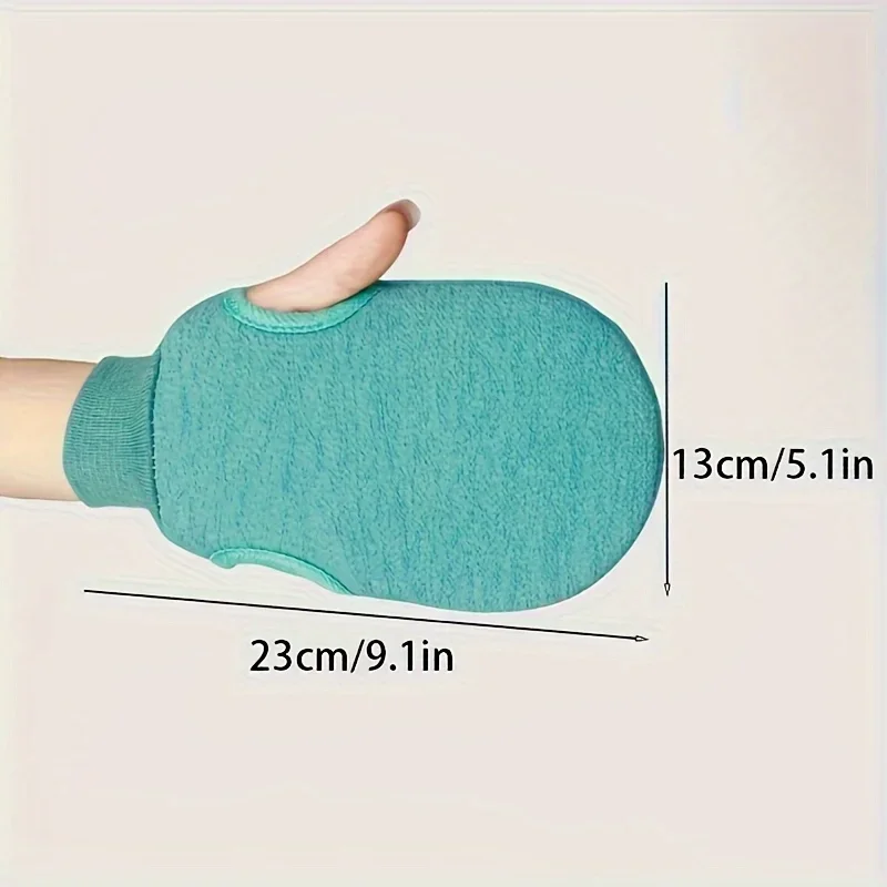 1PC Scrub Exfoliating Gloves For Shower Cleaning Scrub Mitt Rub Dead Skin Body Brush Towel SPA Foam Body Massage view 4