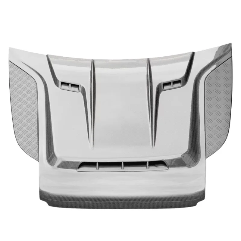 For Land Rover Defender ROCK Style Dry Carbon Fiber Hood Engine Cover Fit 2020 Auto Modification Parts