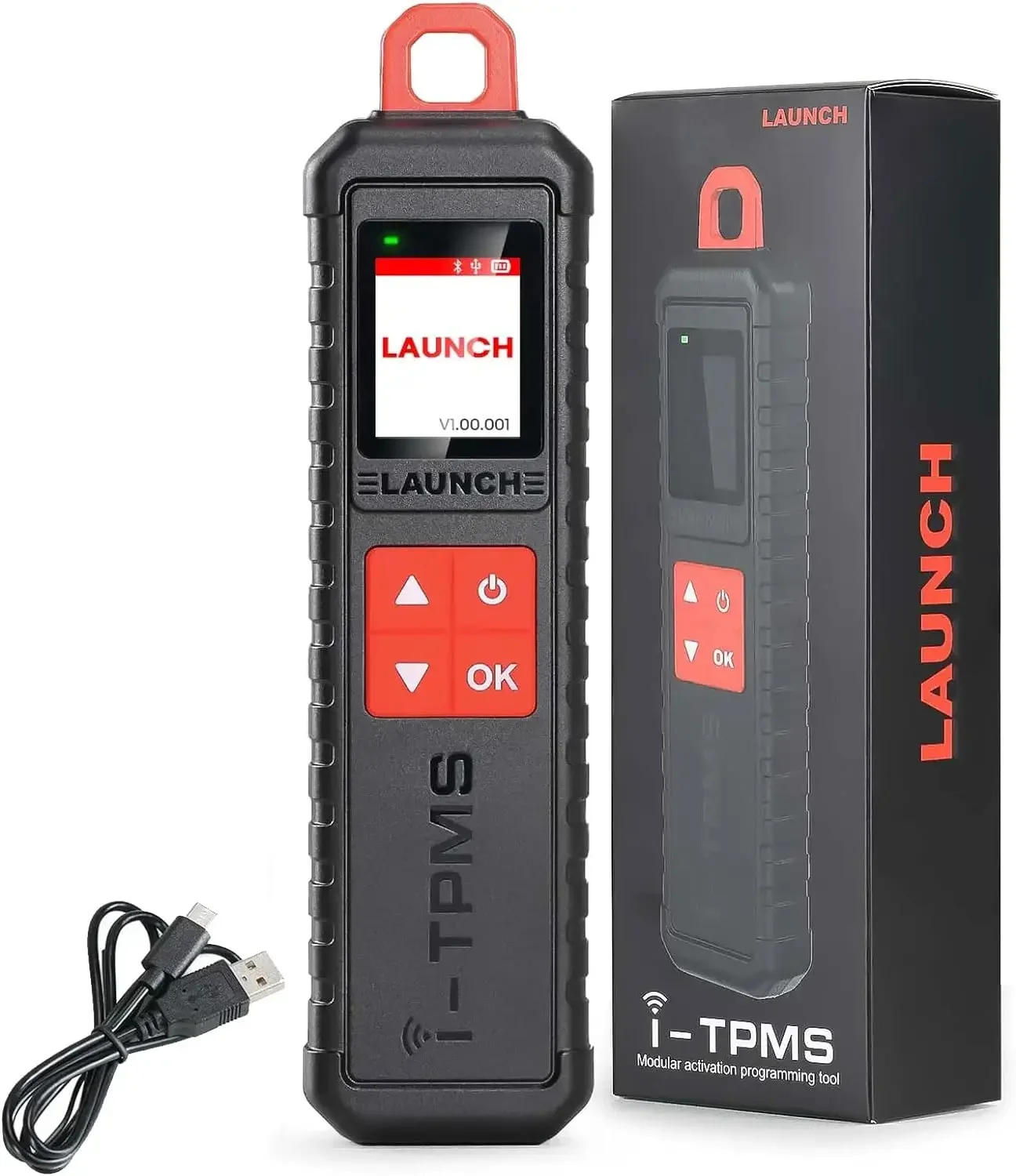 Launch X431 ITPMS Tool With 4 Dual Frequency Programmable LTR-03 RF-Sensors Tire Pressure Monitor System RF Dual Frequency