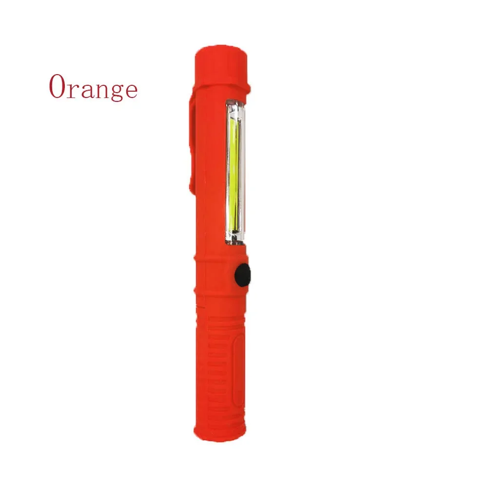 Portable Mini COB Flashlight Led Work Light Torch Magnetic COB Penlight Lamp Lanterna Inspection lights For Outdoor Camping