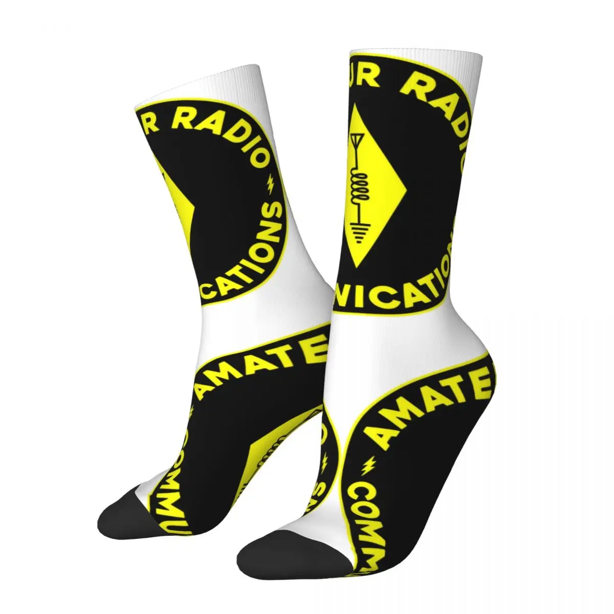 

Amateur Radio Communications Socks All Season Long Socks Accessories for Man's Woman's Gifts