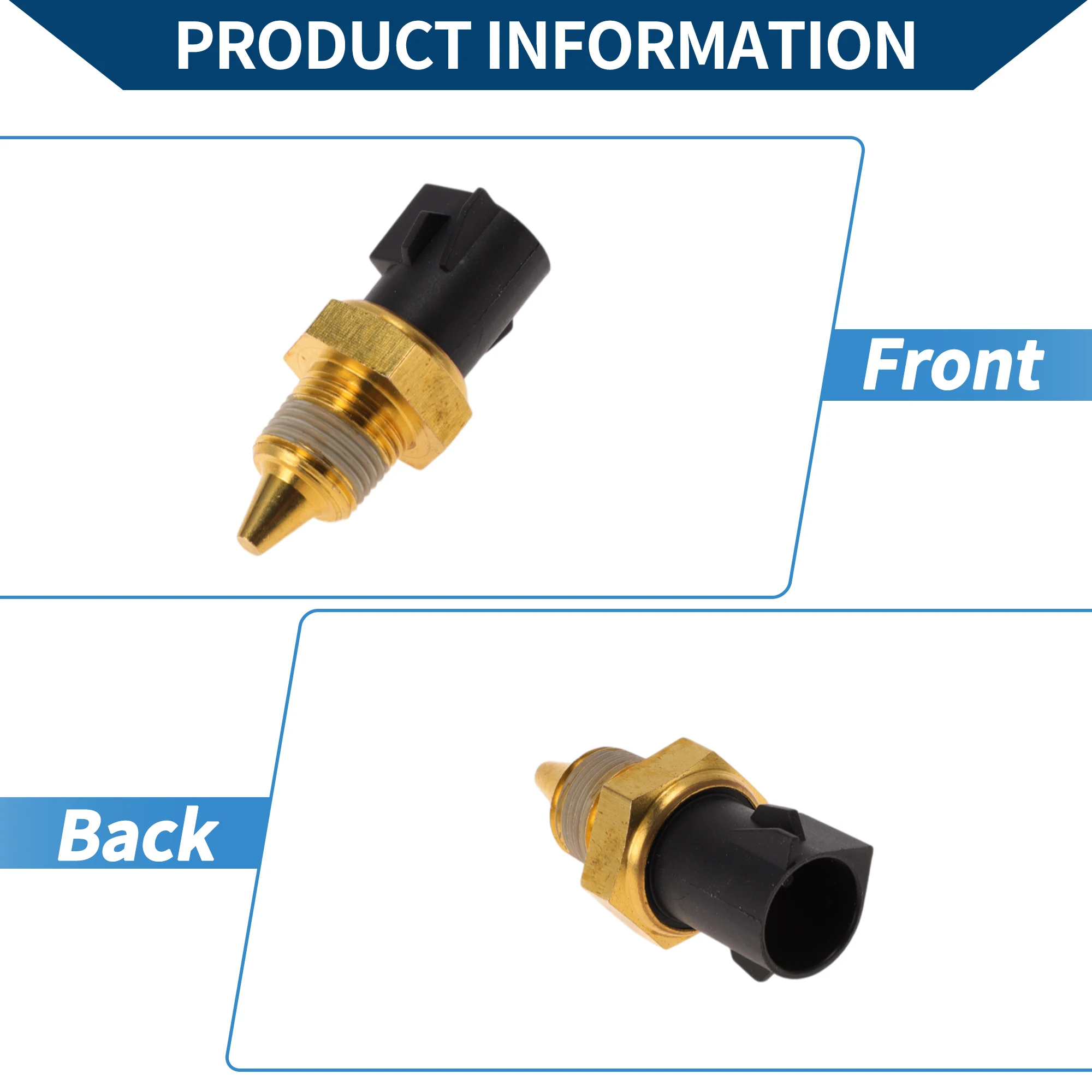 Motoforti Motorkoelvloeistoftemperatuursensor nr. 2113756 voor Volkswagen Golf 2010-2017
