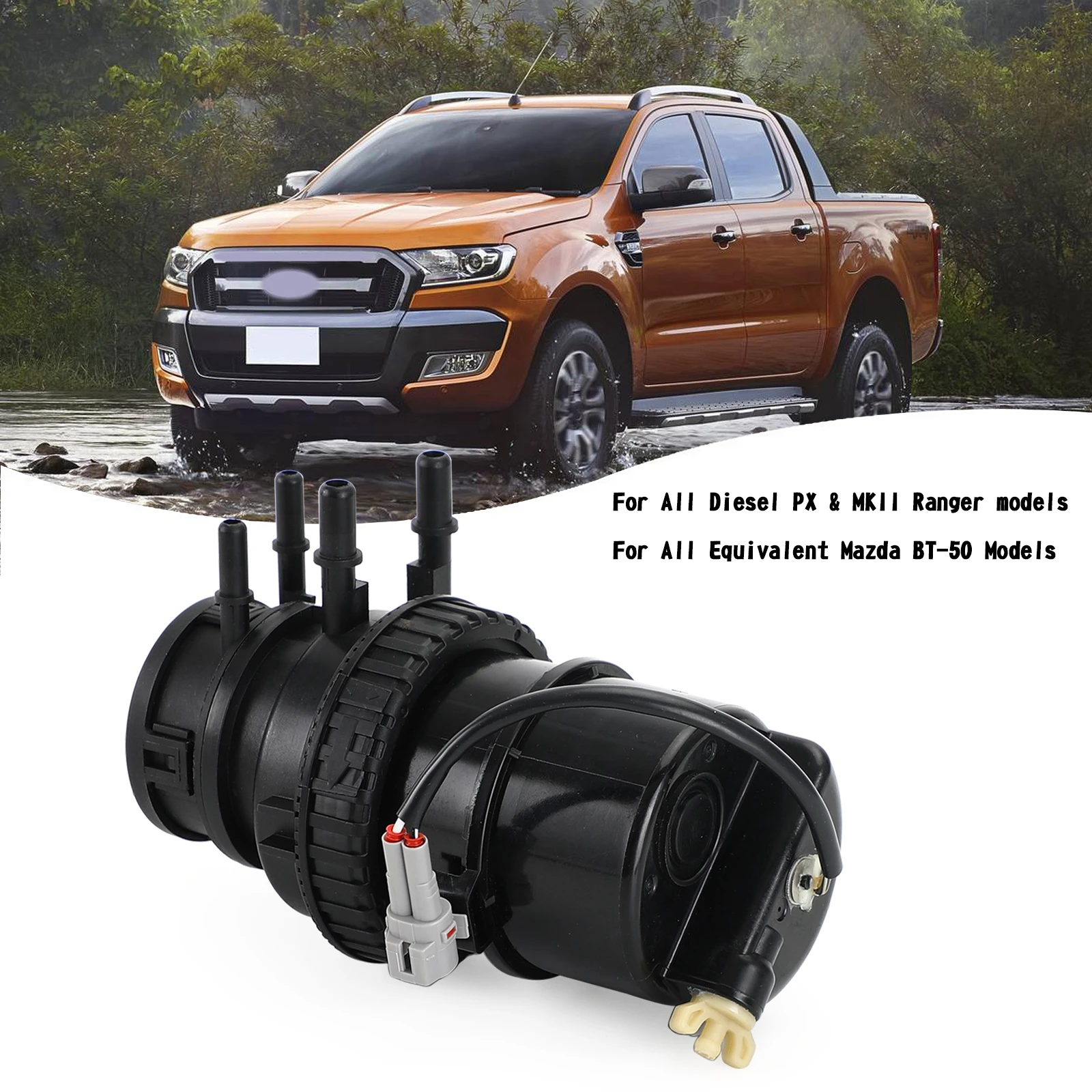 Areyourshop Fuel Filter U212-13-480 Fit for Mazda BT50 for Ford Ranger 2011+ AB399155AD U212-13-480 5224622 Car Auto Parts