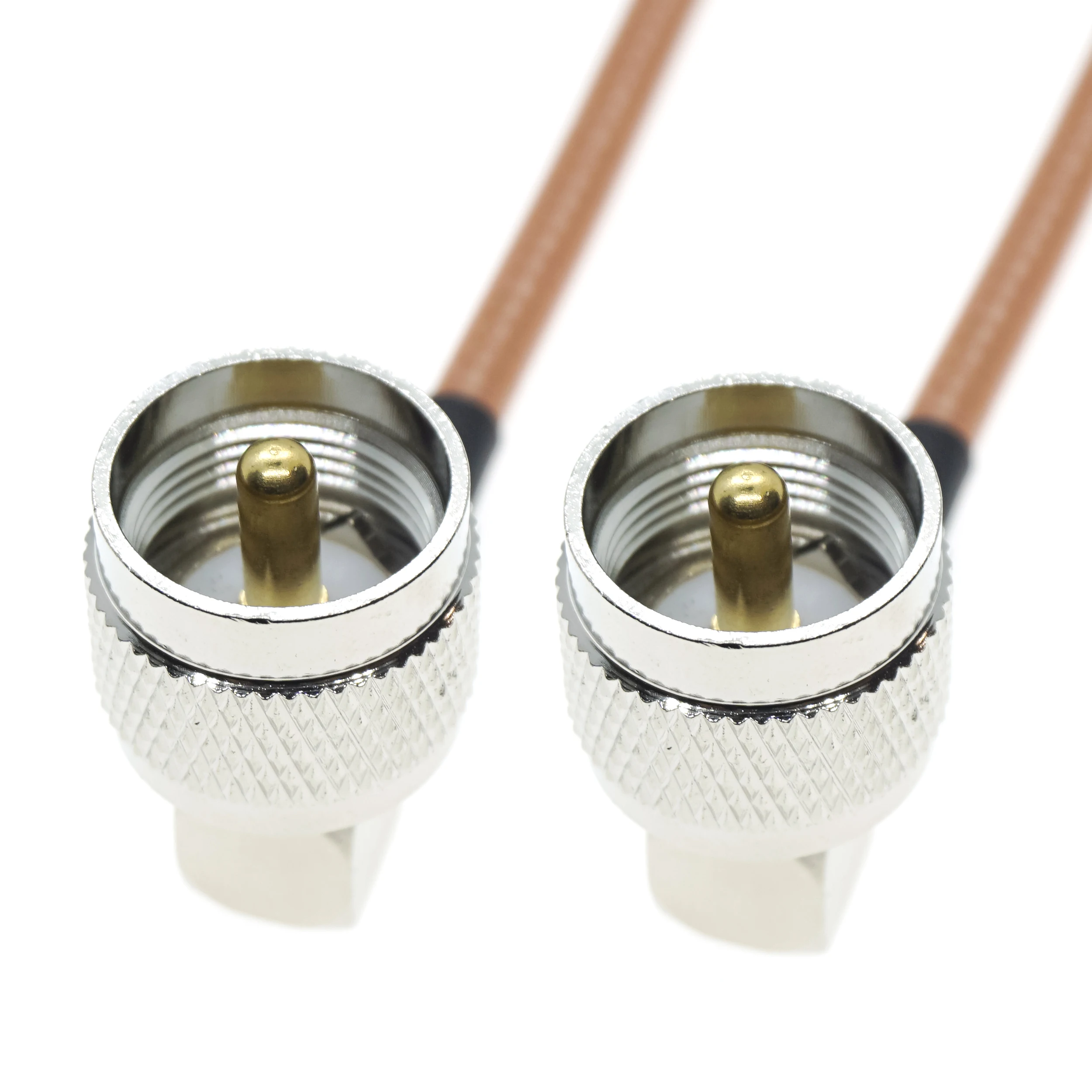 RG400 PL259 UHF Male Plug Right Angle to UHF Male 90 Degree Plug Antenna RF Pigtail Coaxial Cable