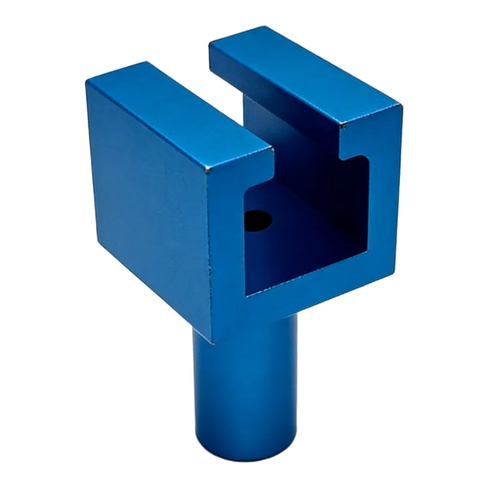 Aluminum Dent Puller Head for Automotive Slide Hammer Based Repair Tools with U Slot Engagement and For m6 Thread Compatibility