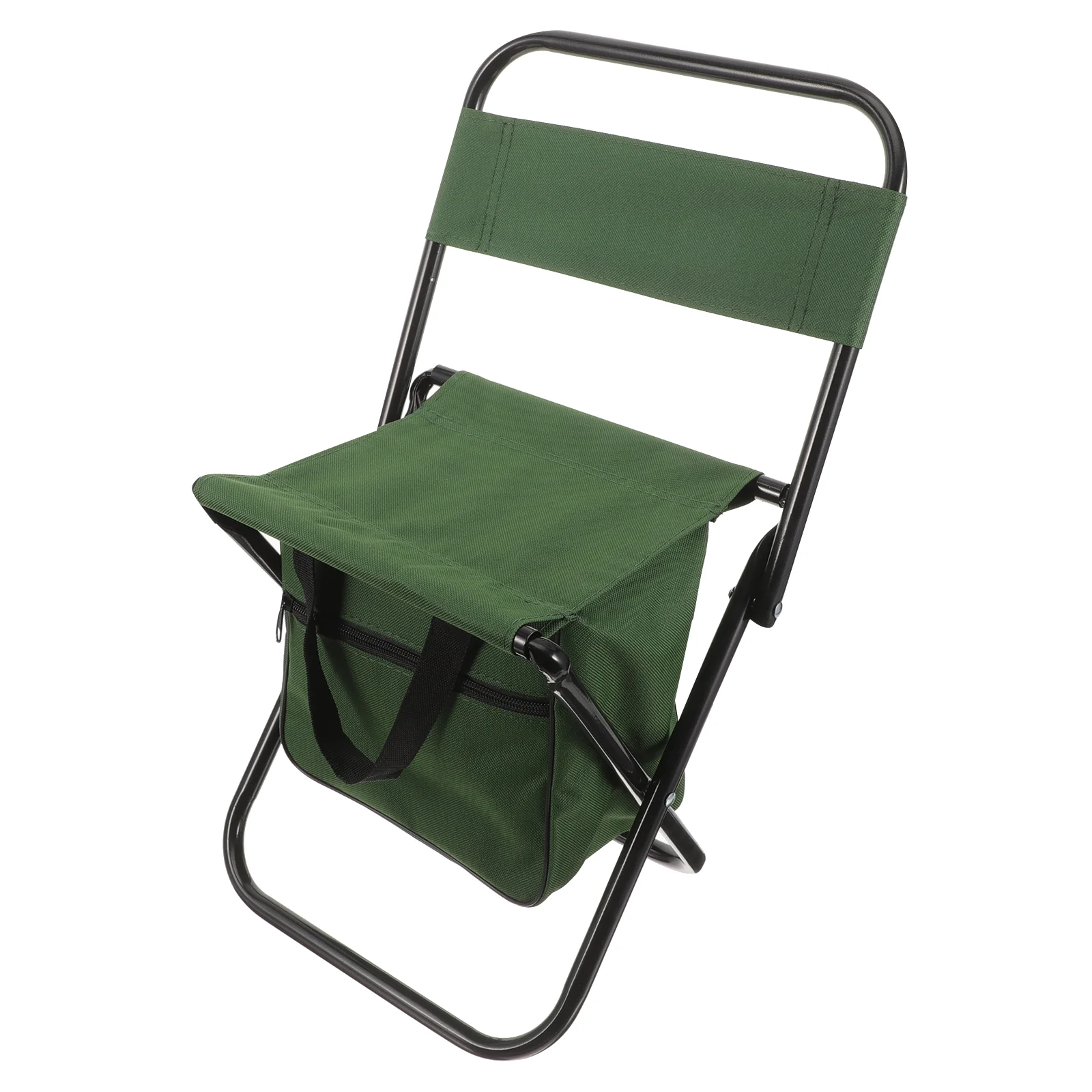 Outdoor Folding Chair Storage Bag Stool Backrest Table Chairs for Adults Foldable Fishing Small