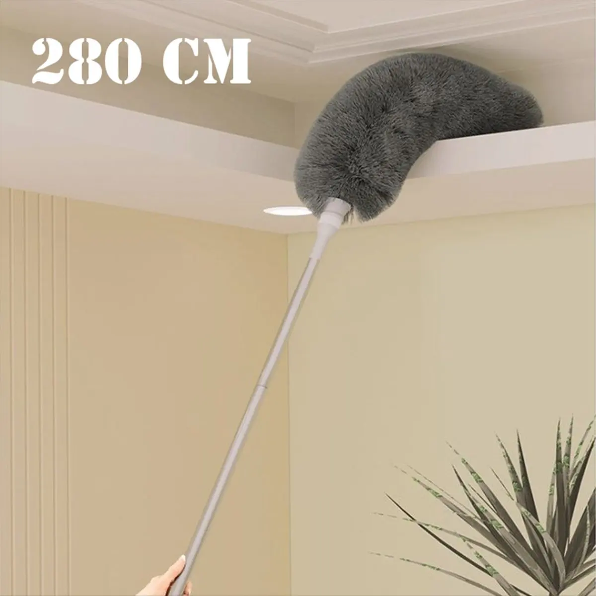 ETRT Microfiber Duster Brush Extendable Hand Dust Removal Cleaner Anti Dusting Brush Home Air-Condition Car Furnitur