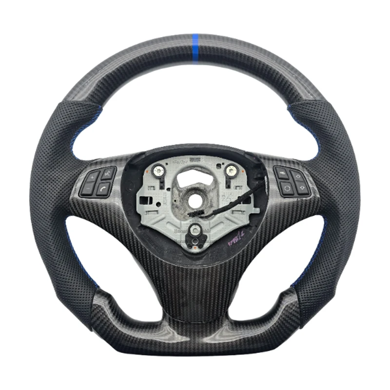 

Популярный оптовый перфорированный кожаный руль из углеродного волокна для BMW E90 E91 E92 E93 автомобильный руль