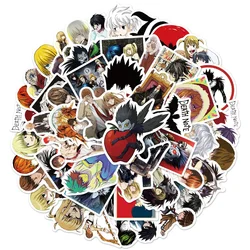 50Pcs DEATH NOTE Japanese Anime Stickers For Laptop Luggage Motorcycle Phone Skateboard Toys Car Diary Helmet