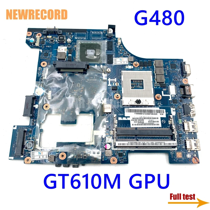 

For Lenovo G480 11S900001 QIWG5_G6_G9 LA-7981P Laptop Motherboard HM77 DDR3 GT610M Video Card 1GB Main Board Full Test