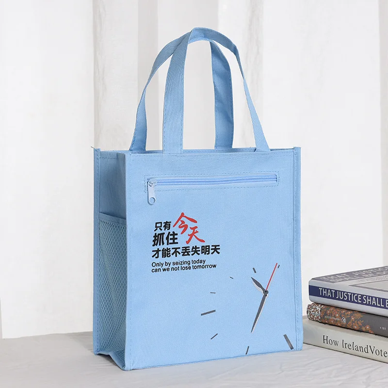 Handbag cartoon hand-held art bag study bag schoolbag file bag