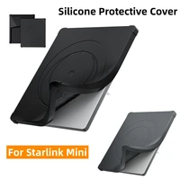 Cubierta protectora de silicona disipación de calor Hexagonal para Mini accesorios Starlink cubierta impermeable a prueba de polvo absorbente de golpes